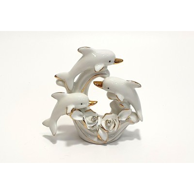 Porcelianiniai delfinai (11cm) 1