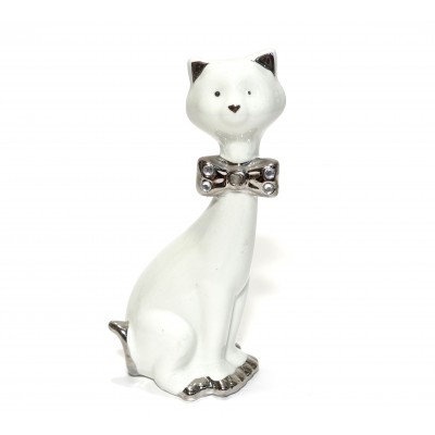 Porcelianinė statulėlė katytė (16 cm) 1
