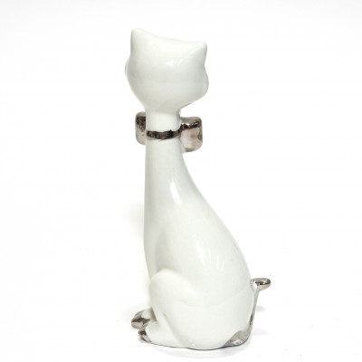 Porcelianinė statulėlė katytė (16 cm) 2