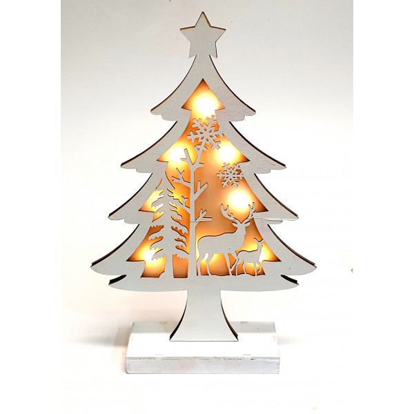 Kalėdinė medinė dekoracija L14 H18cm