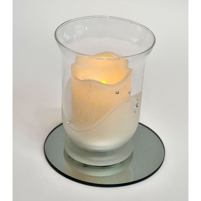 Vaza stiklinė (15 cm) 3