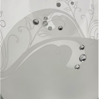 Vaza stiklinė (15 cm) 4