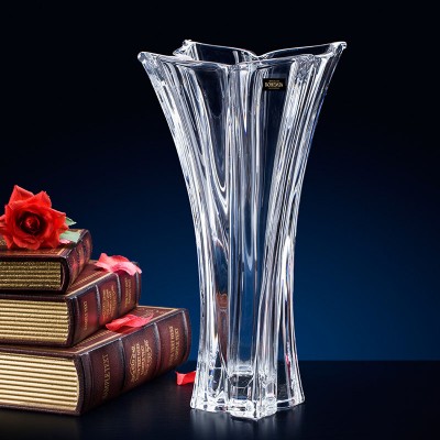 Vaza stiklinė Bohemia Florale (36 cm) 4