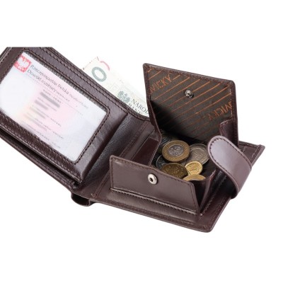Vyriška piniginė Rovicky RFID (11x9cm) 2