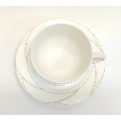 Veroni Conor Platinum puodelis su lėkštute 2asm (250ml) 6