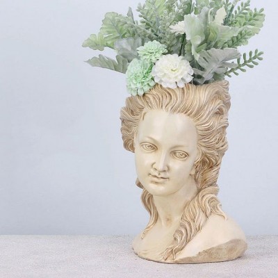 Vaza Antikos laikų moters galva (22cm) 11