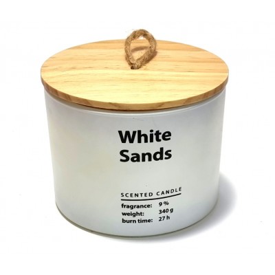 Žvakė aromatinė Home Aroma "White Sands" (27val.) 2