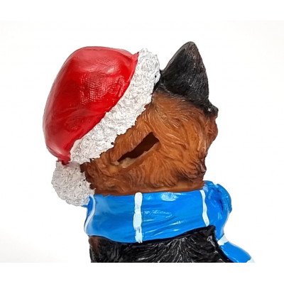 Kalėdinė taupyklė - šuniukas (H17cm) 5