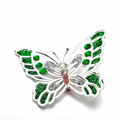 Kalėdinė dekoracija - drugelis (10*7cm) 6
