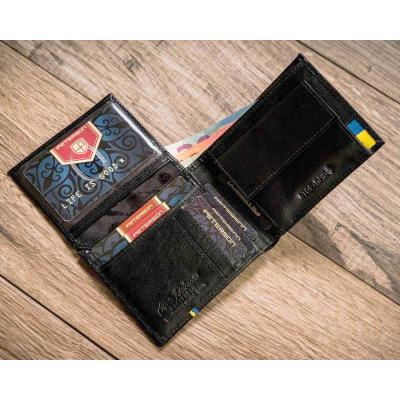 Vyriška piniginė Peterson RFID Ukraina (11*9*2.5cm) 9