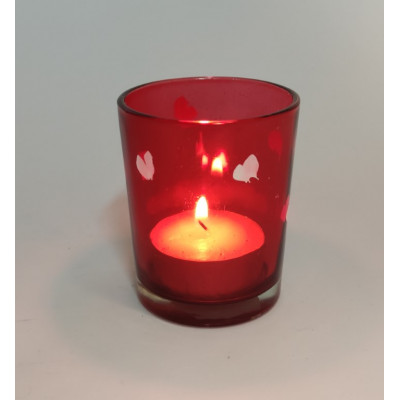 Žvakidė su širdelėmis (7cm) 4