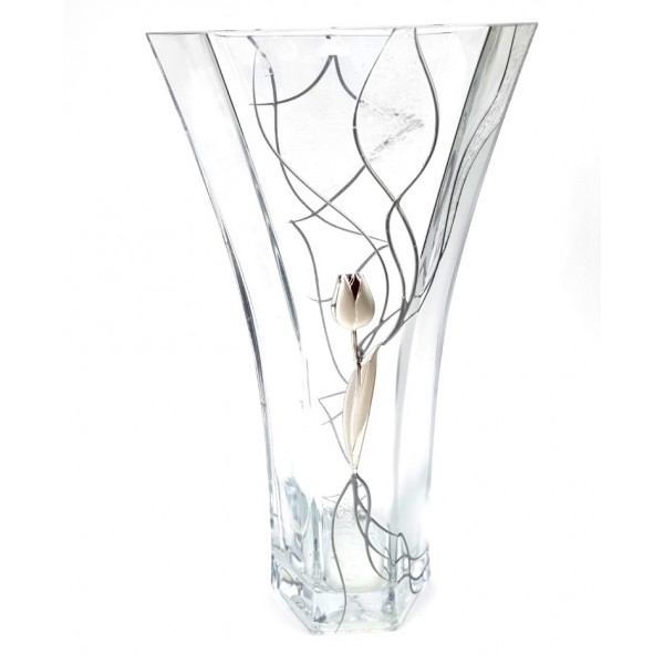 Vaza stiklinė (35x19 cm)