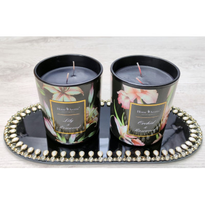 Aromatinė žvakė Home Aroma "Lily & Rosewood" (10 cm) 5