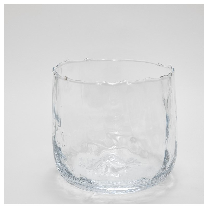 Vaza stiklinė (13x12 cm)