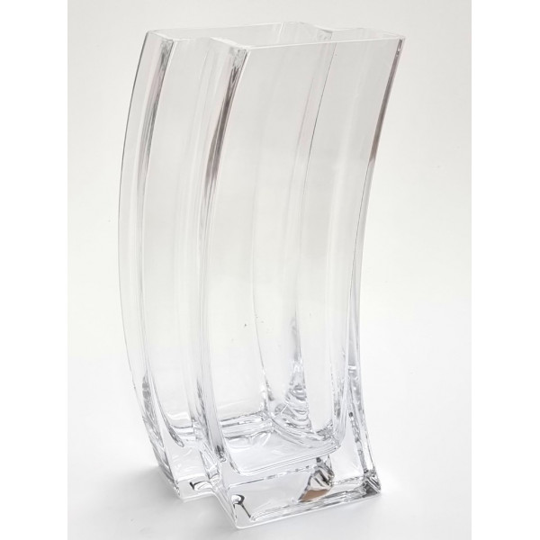 Vaza stiklinė (26x11x8 cm)