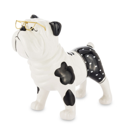 Statulėlė šuo su akiniais (25*13, H22cm) 1
