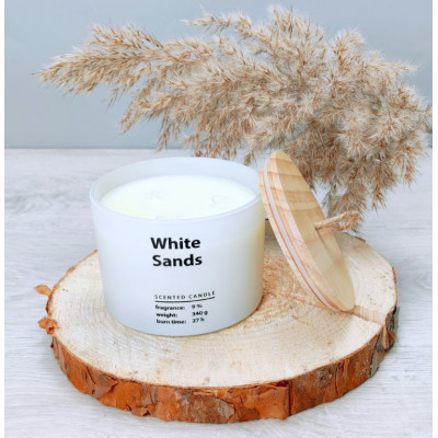 Žvakė aromatinė Home Aroma "White Sands" (27val.) 3