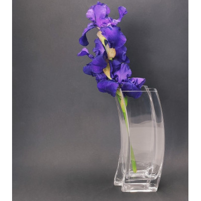 Vaza stiklinė (26x11x8 cm) 2