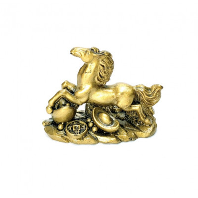 Statulėlė arklys žirgas monetos (7cm) 1