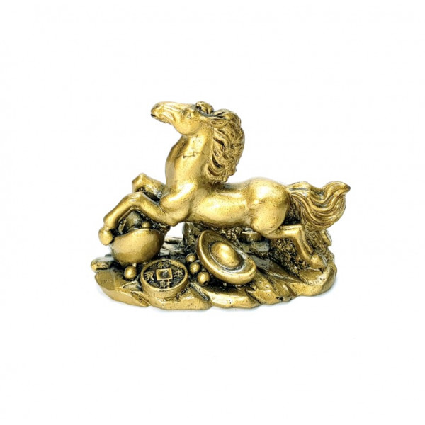 Statulėlė arklys žirgas monetos (7cm)
