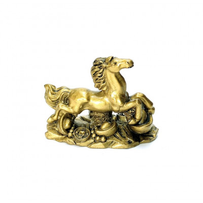 Statulėlė arklys žirgas monetos (7cm) 2
