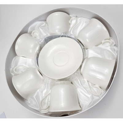 Puodelis su lėkštute 6asm Duo Emma (220ml)