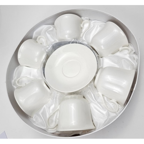 Puodelis su lėkštute 6asm Duo Emma (220ml)