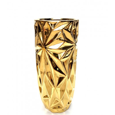 Vaza keraminė Mondex Lorelai Gold (H29cm) 2