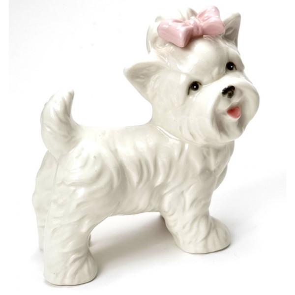 Porcelianinis šuniukas (13x13cm)