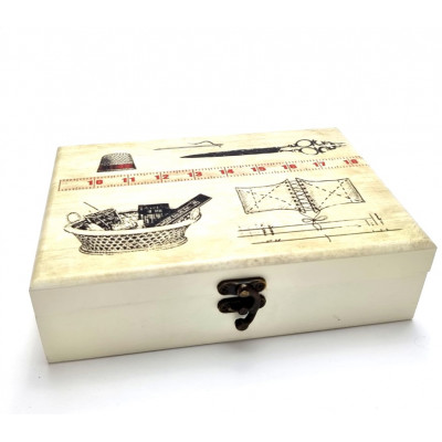 Dėžutė siuvimo priemonėms (22*15 H6cm) 2