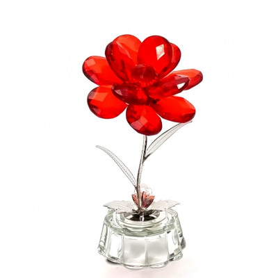 Stiklinė gėlė (6.5*5.5 H12.5) 4