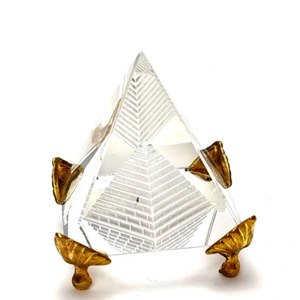 Stiklinė piramidė (4.5*4.5 H5cm)
