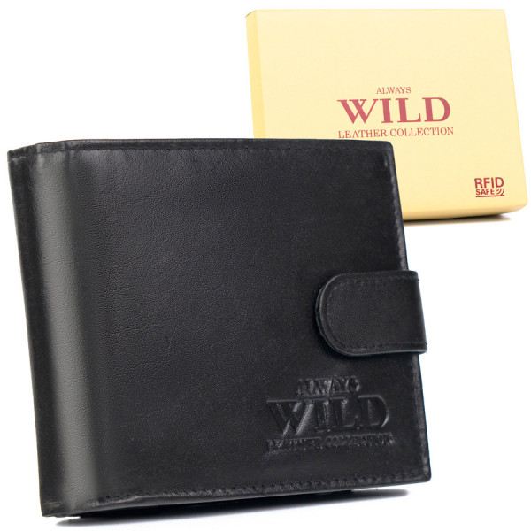 Vyriška piniginė Always Wild RFID (9.5*12*2.5cm)