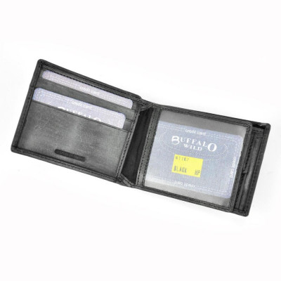 Vyriška piniginė Bufalo RFID (8.5*11.5*2cm) 4