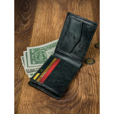 Vyriška piniginė Bufalo RFID (8.5*11.5*2cm) 10