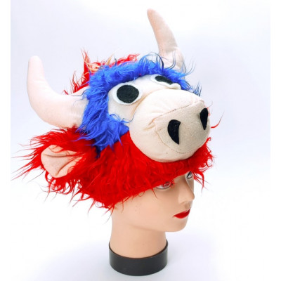 Kepurė karnavalinė karvė jautis 6