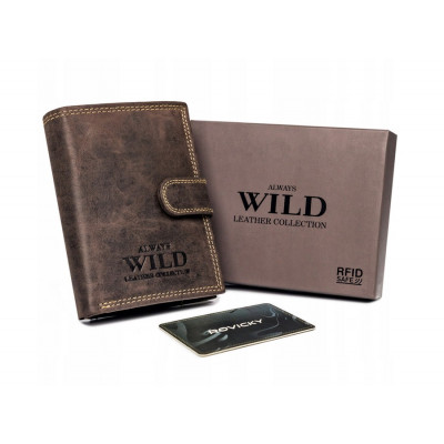 Vyriška piniginė Always Wild RFID (13.5*10*2.5cm) 1