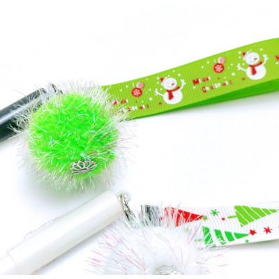 Kalėdinis rašiklis su burbulu (L17cm) 3