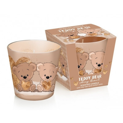 Žvakė aromatinė Bartek Teddy Bear shiny heart (30val.) 1