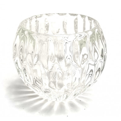 Stiklinė žvakidė (D8 H6cm)