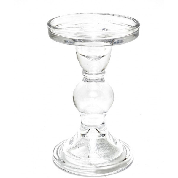 Stiklinė žvakidė (14cm)