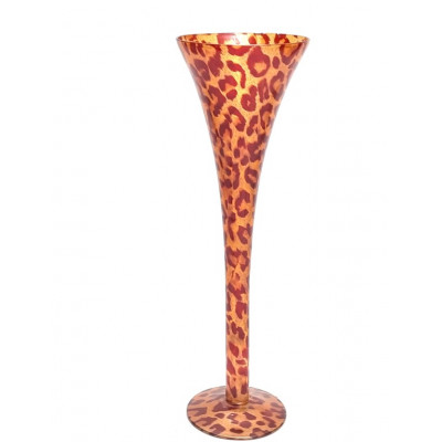 Vazelė - žvakidė - taurė stiklinė (H25cm) 2