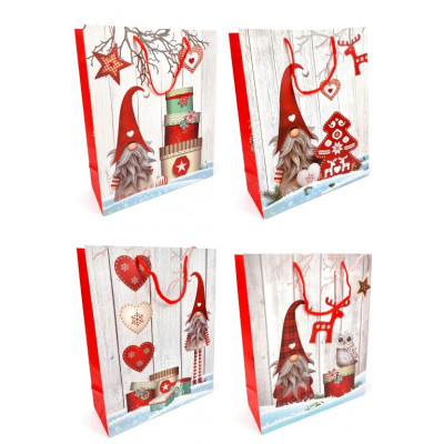 Kalėdinis maišelis dovanoms (38x30x12cm) 1