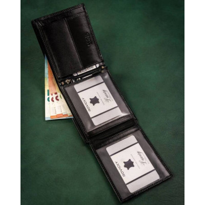 Vyriška piniginė su raktų pakabuku Rovicky RFID (10*13*2.5cm) 8