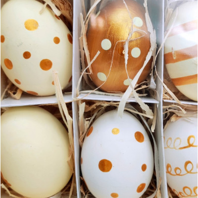 Velykinių kiaušinių rinkinys, 6vnt 2
