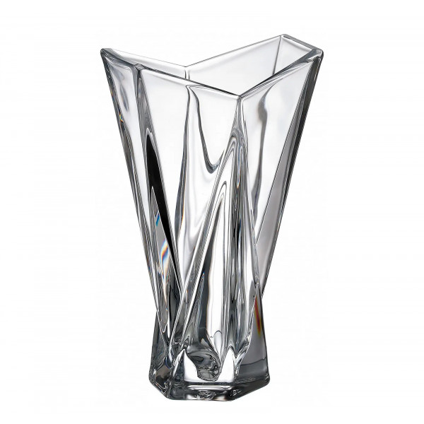 Vaza stiklinė Bohemia Origami (32cm)