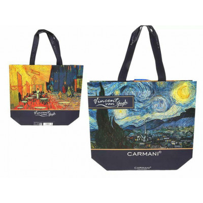 Pirkinių krepšys Carmani Vincent van Gogh (30x33x10cm) 1