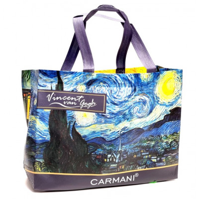 Pirkinių krepšys Carmani Vincent van Gogh (30x33x10cm) 2