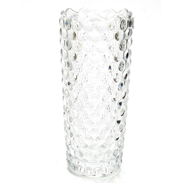 Vaza stiklinė (D8.5 H19.5cm)