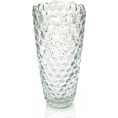 Vaza stiklinė (D8.5 H19.5cm) 2